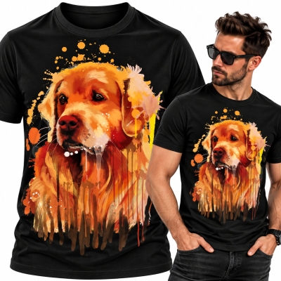 KOSZULKA GOLDEN RETRIEVER 1